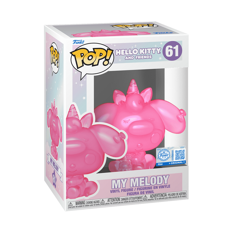 My Melody (Translucent Pink)(Hello Kitty and Friends) #61 Funko Pop!