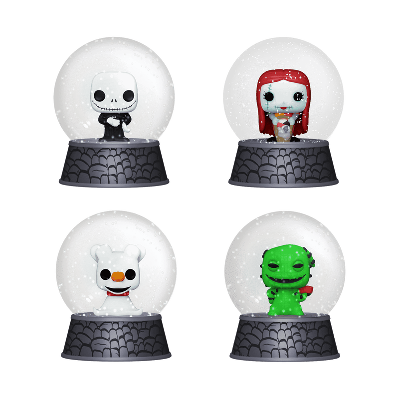 The Nightmare Before Christmas Mini Esferas (Globo) Navideñas! 🎄