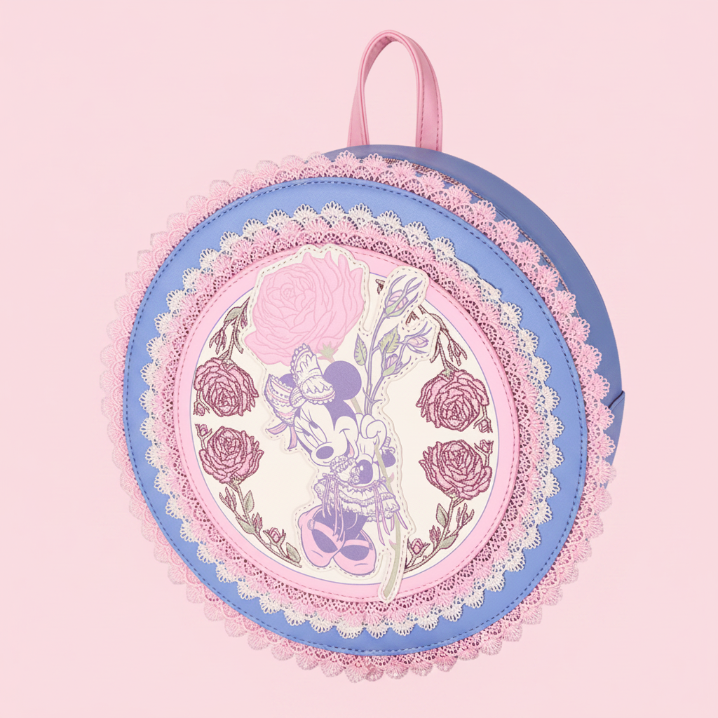 Minnie Mouse Floral and Lace Mini Backpack! Loungefly by Funko Pop!