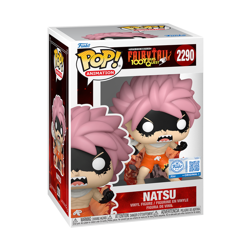 Natsu #2290 (Fairy tail) Exclusive! Funko Pop!