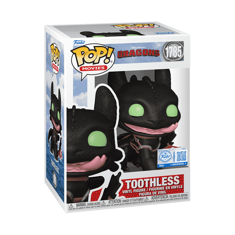 Toothless (Smiling)1785 How to train your Dragon