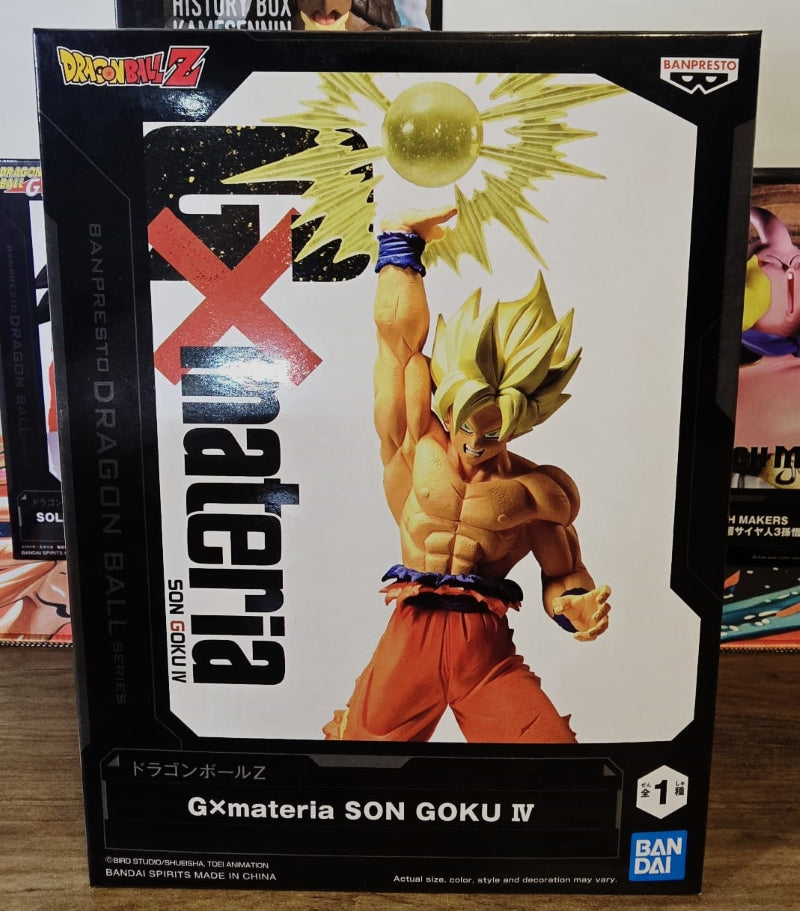 Son Goku IV (Dragon Ball Z) - Banpresto-BANDAI (Gx Materia Figure)