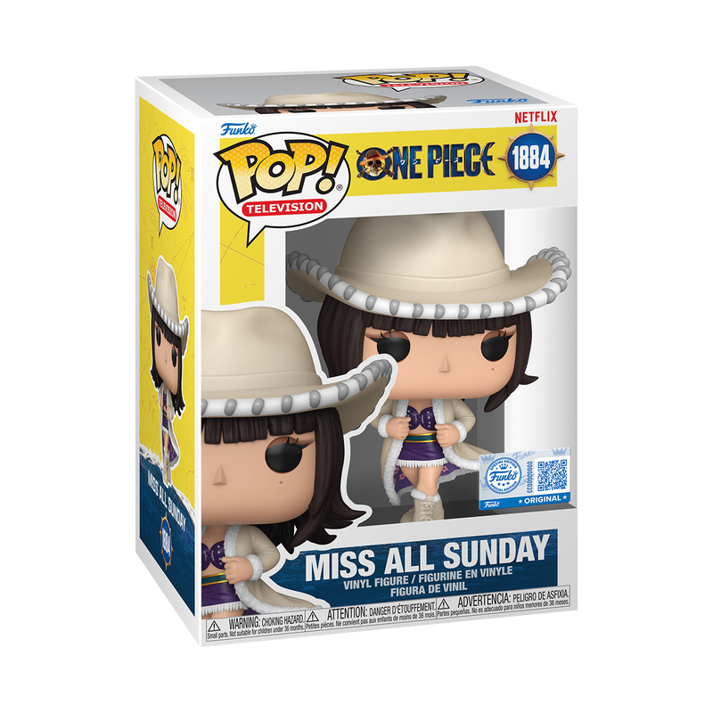 Miss All Sunday #1884 (Nico Robin) (One Piece) Exclusive! Funko Pop!