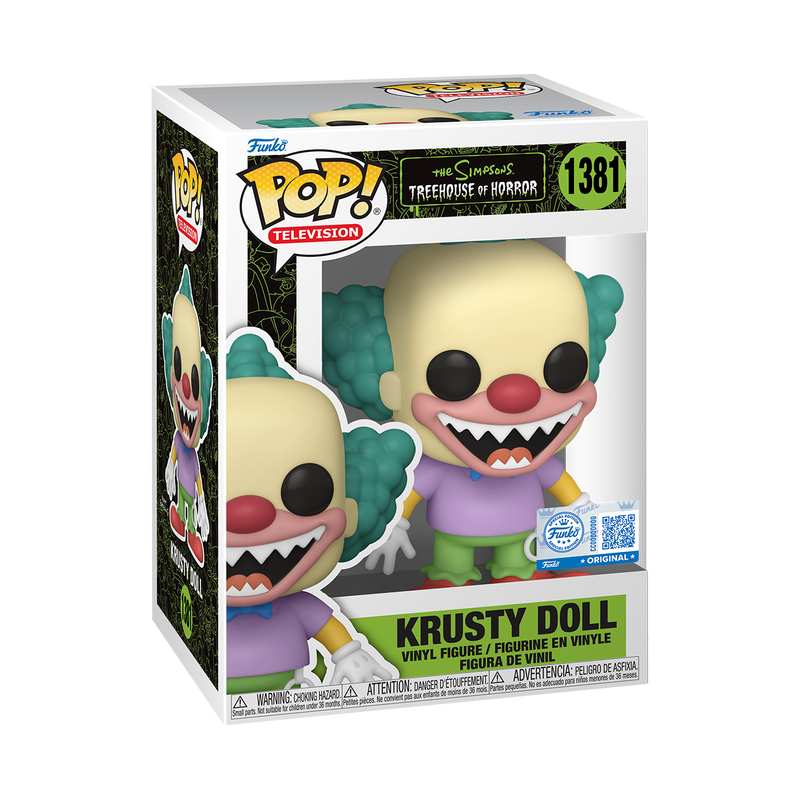 Krusty Doll (Los Simpson) #1381 Funko Pop!