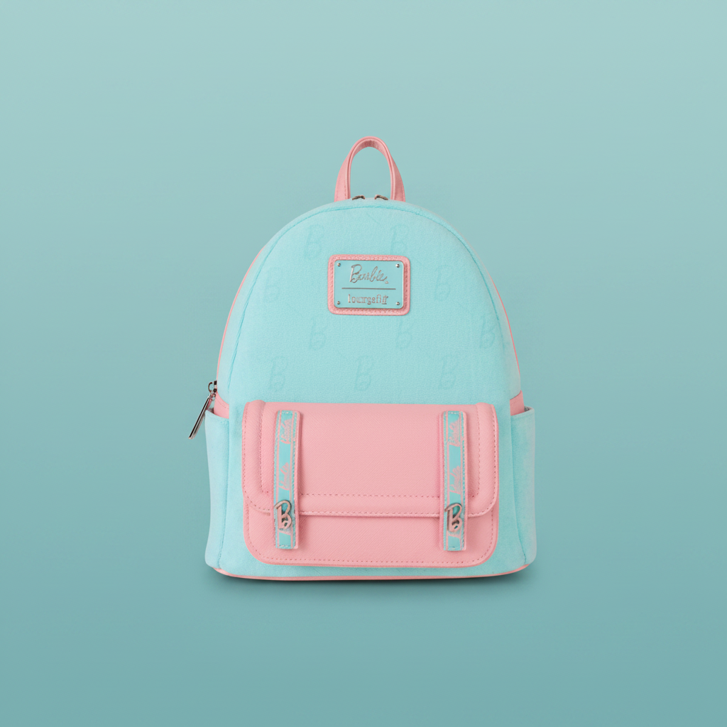 Classic Barbie Terry Cloth Mini Backpack Loungefly by Funko Pop!