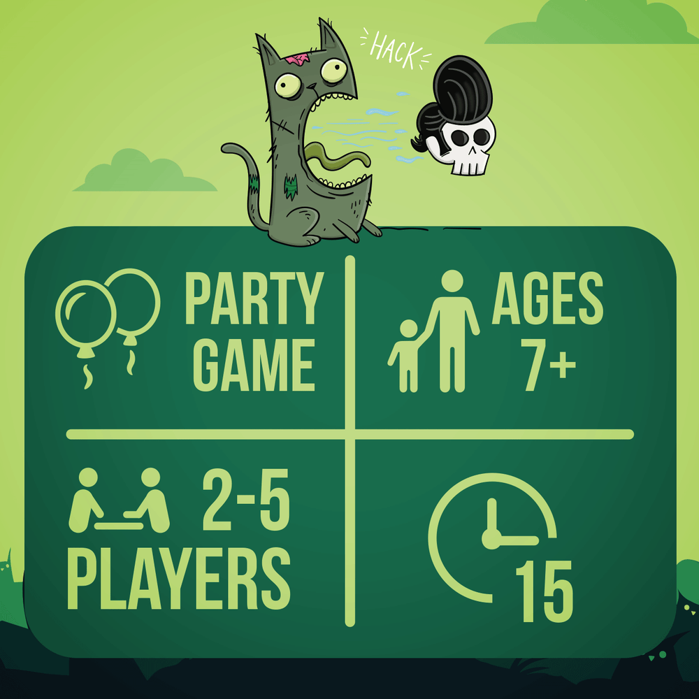 Exploding Kittens - El bien contra el mal - 2-5 Players - (Español)