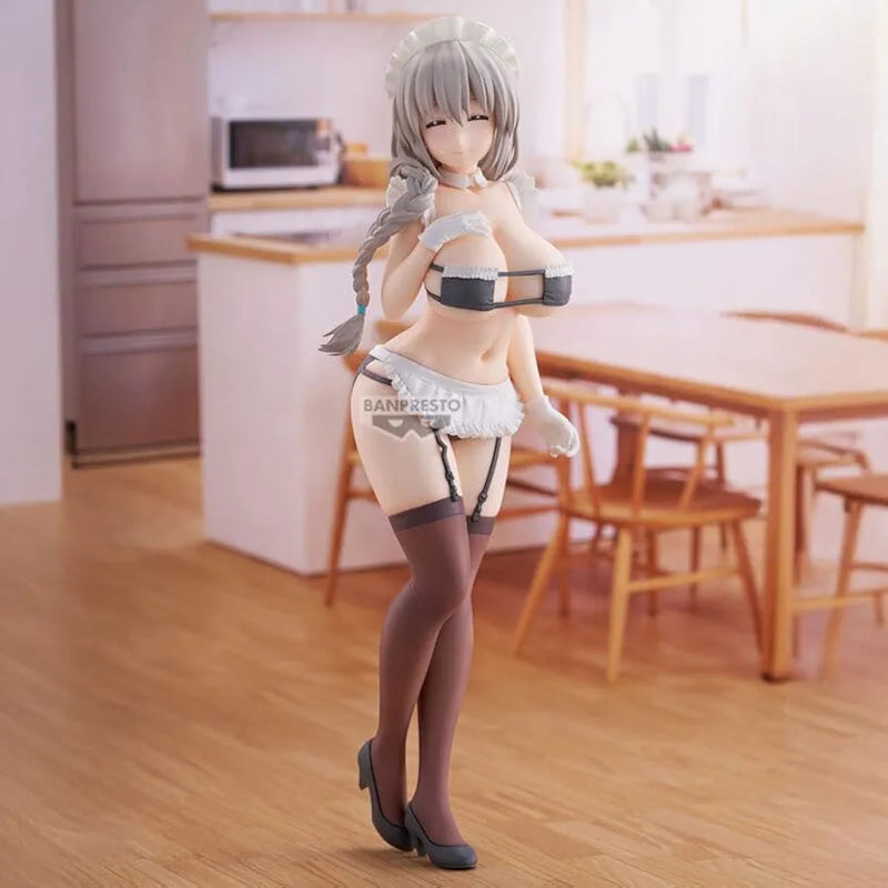 Banpresto - BANDAI - Uzaki-chan Wants to Hang Out! - Uzaki Tsuki (Maid ver) Glitter & Glamours Figure!