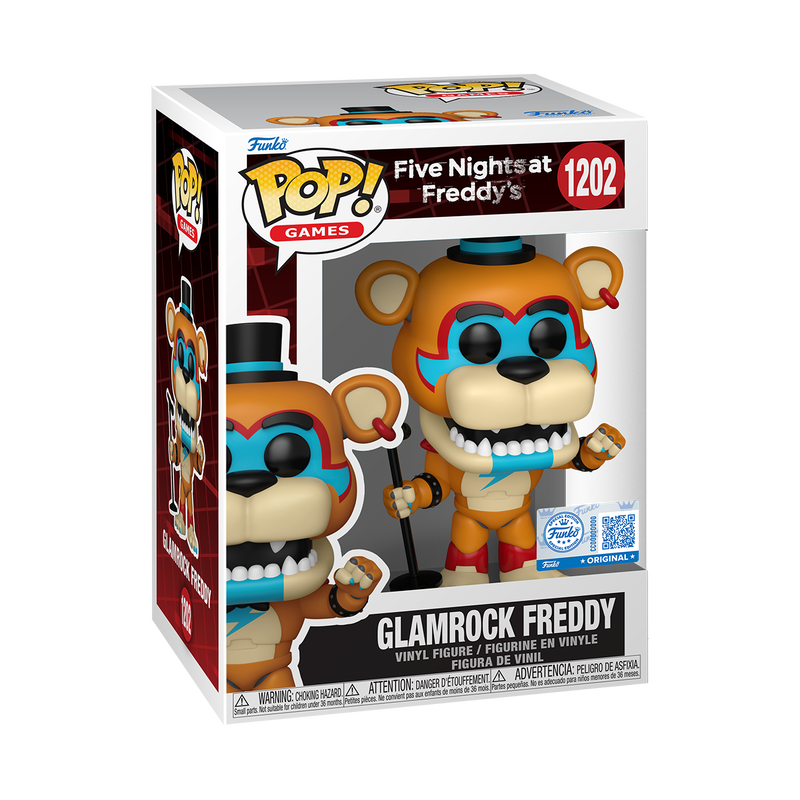 Glamrock Freddy (fnaf - GAMES) #1202 Exclusive Funko Pop!