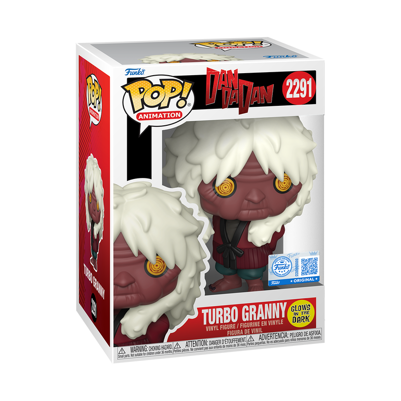 Turbo Granny #2291 (Dandadan) Glow Exclusive! Funko Pop!