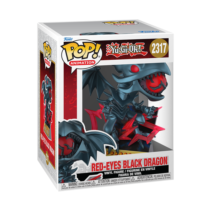 Pre-Orden Red Eyes Black Dragon #2317 (Yu-Gi-Oh) Funko Pop!