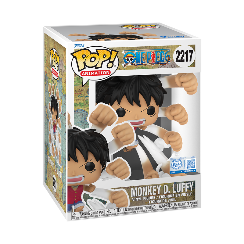 Monkey D. Luffy (Gum Gum Gatling) #2217 (One Piece) Funko Pop Premium Exclusive!