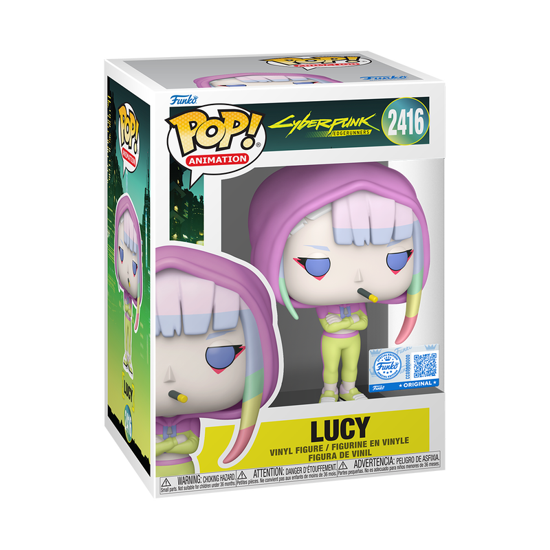 Lucy (CyberPunk Edgerunners) #2416 Exclusive! Funko Pop!