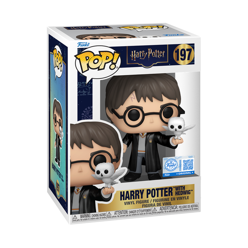 Harry Potter with Headwig #197 (Harry Potter) Exclusive Funko Pop!