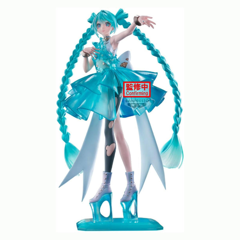 Banpresto - BANDAI - Vocaloid - Hatsune Miku - Clearluxe Emerald Gem Evolve Figure