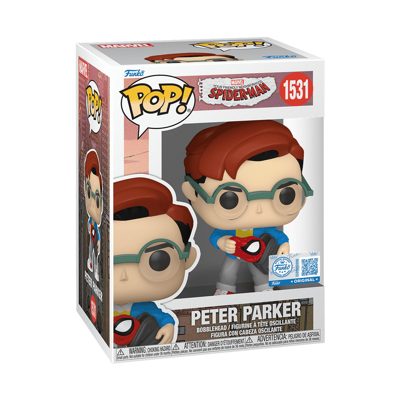 Peter Parker #1531 Exclusive (Spider-Man) Funko Pop!