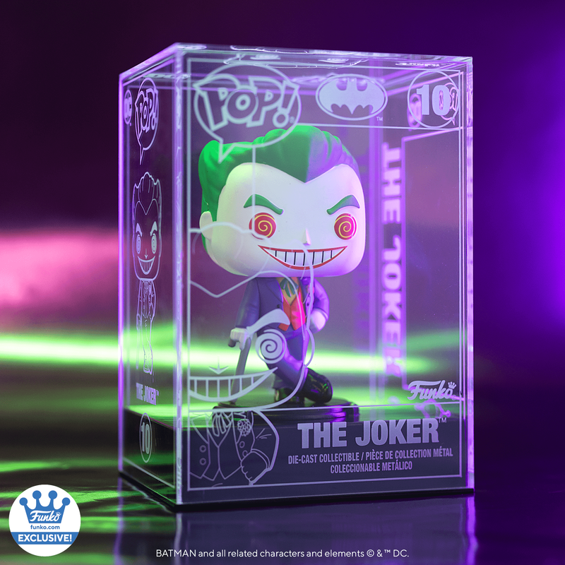 Pop! Die-Cast The Joker (DC COMICS) #10 Funko Pop!