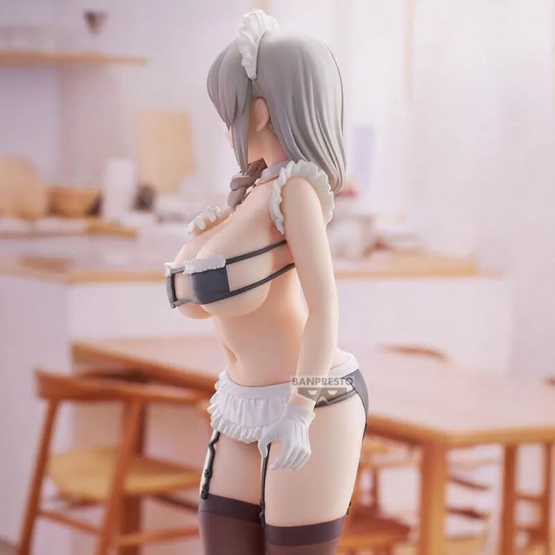 Banpresto - BANDAI - Uzaki-chan Wants to Hang Out! - Uzaki Tsuki (Maid ver) Glitter & Glamours Figure!