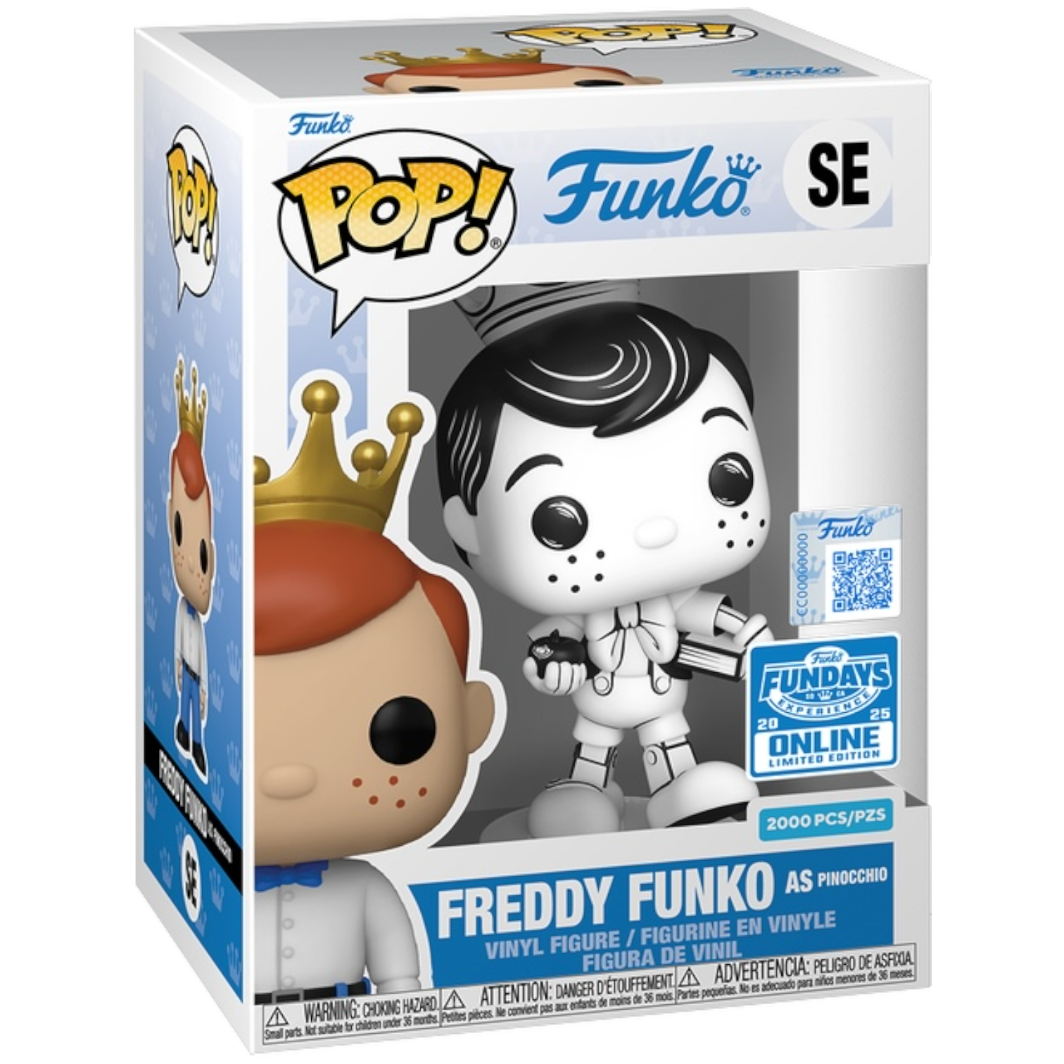 Freddy Funko as Pinocchio (Disney) 2000 pcs - Funko Pop!