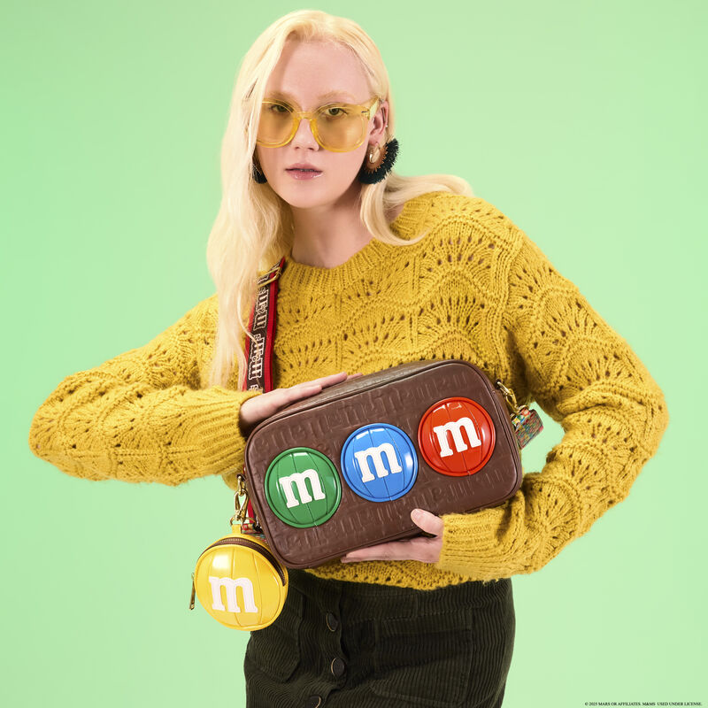 Loungefly x M&M’S Candies Scented Crossbody Bag with Coin Bag!