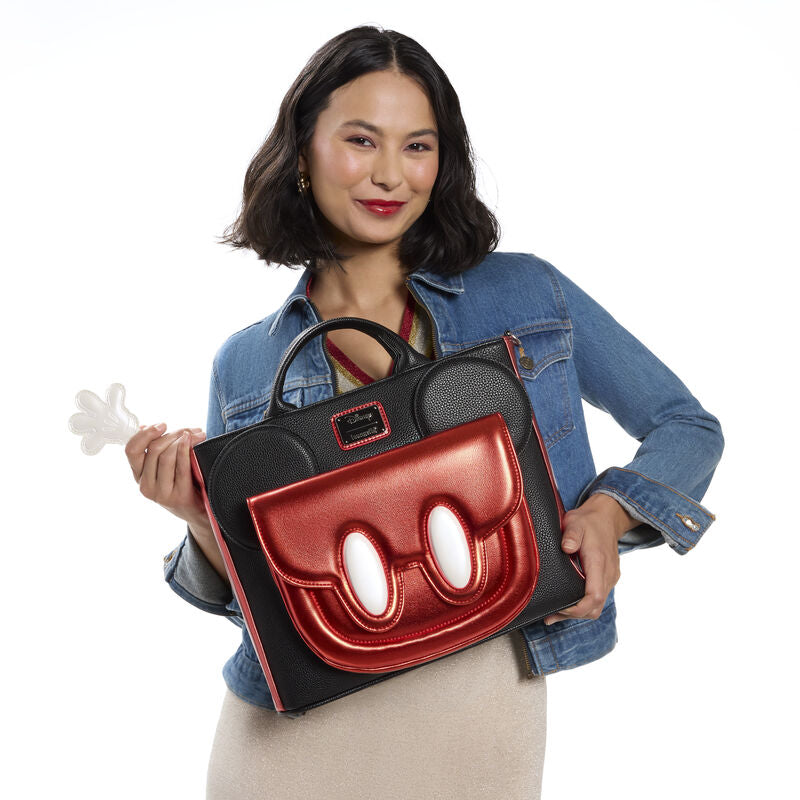 Mickey Mouse Exclusive Convertible Backpack & Tote Crossbody Bag Loungefly by Funko Pop!