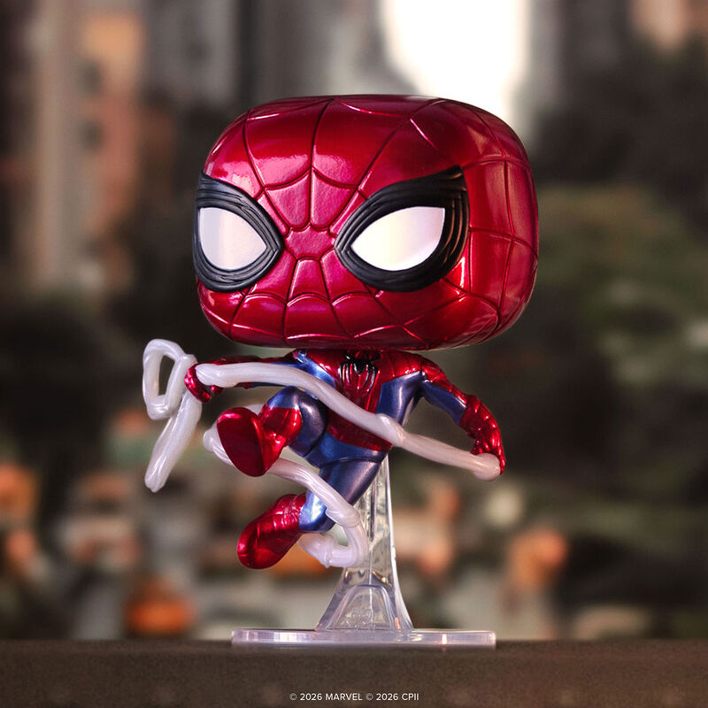 Spider-Man #1590 Exclusive Metallic (Spider-Man) Funko Pop!