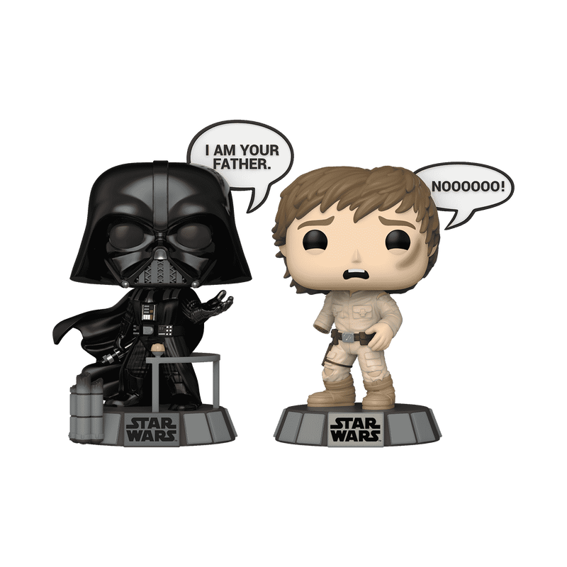 Pop! Darth Vader & Luke Skywalker (I Am Your Father) 2-Pack