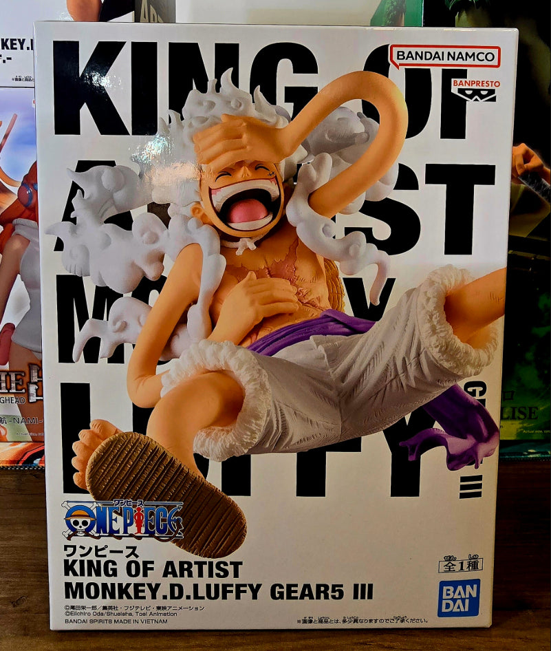 Monkey. D. Luffy Gear V (One Piece) - Banpresto-BANDAI (King of Artists III Figure)