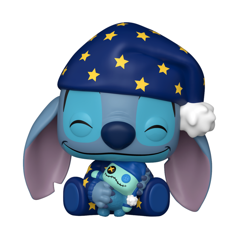 Stitch in PJ'S #1747 Glow (Disney Lilo & Stitch) Exclusive! Funko Pop!