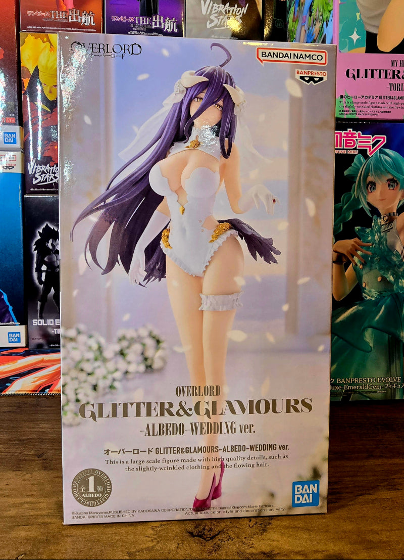 Banpresto - BANDAI - Overlord - Albedo (Wedding ver.) Glitter & Glamours Figure!