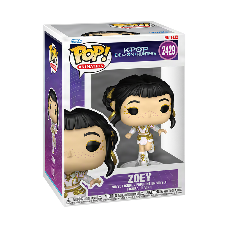 Zoey (K-Pop Demon Hunters - What It Sounds Like) #2429 Funko Pop! Detalle en Caja*