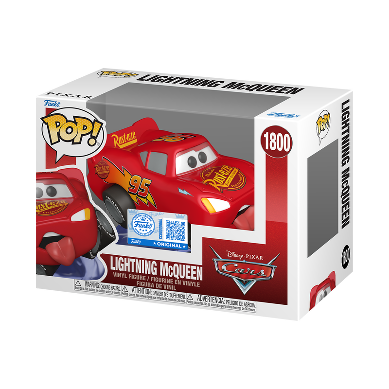 Pre-Orden Lightning McQueen #1800 (Disney Pixar - Cars) Exclusive! Funko Pop!