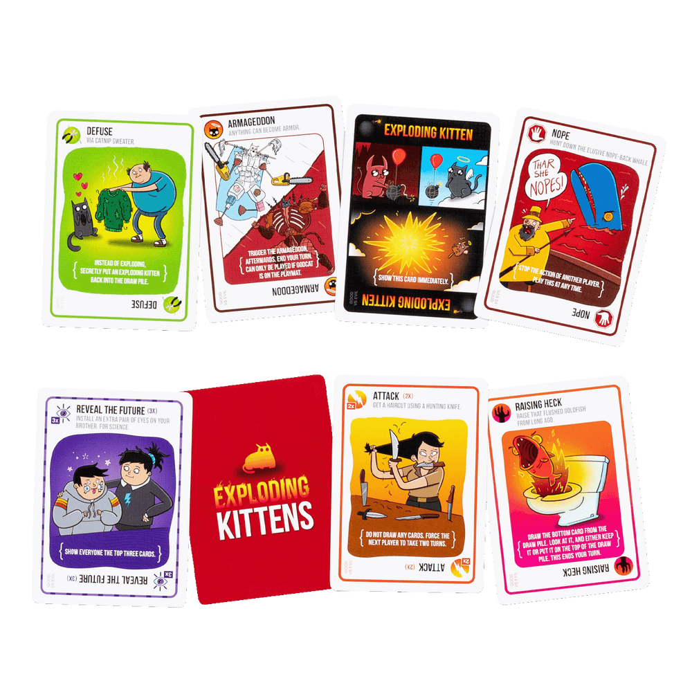 Exploding Kittens - El bien contra el mal - 2-5 Players - (Español)