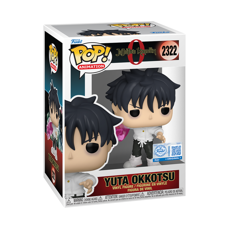 Yuta Okkotsu #2332 (Jujutsu Kaisen) Funko Pop Exclusive!