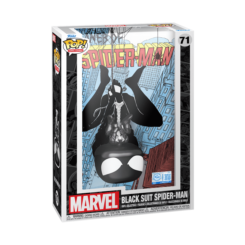 Black Suit Spider-man #71 Exclusive (Marvel - Spiderman) Comic Covers Web of Spider-Man #8