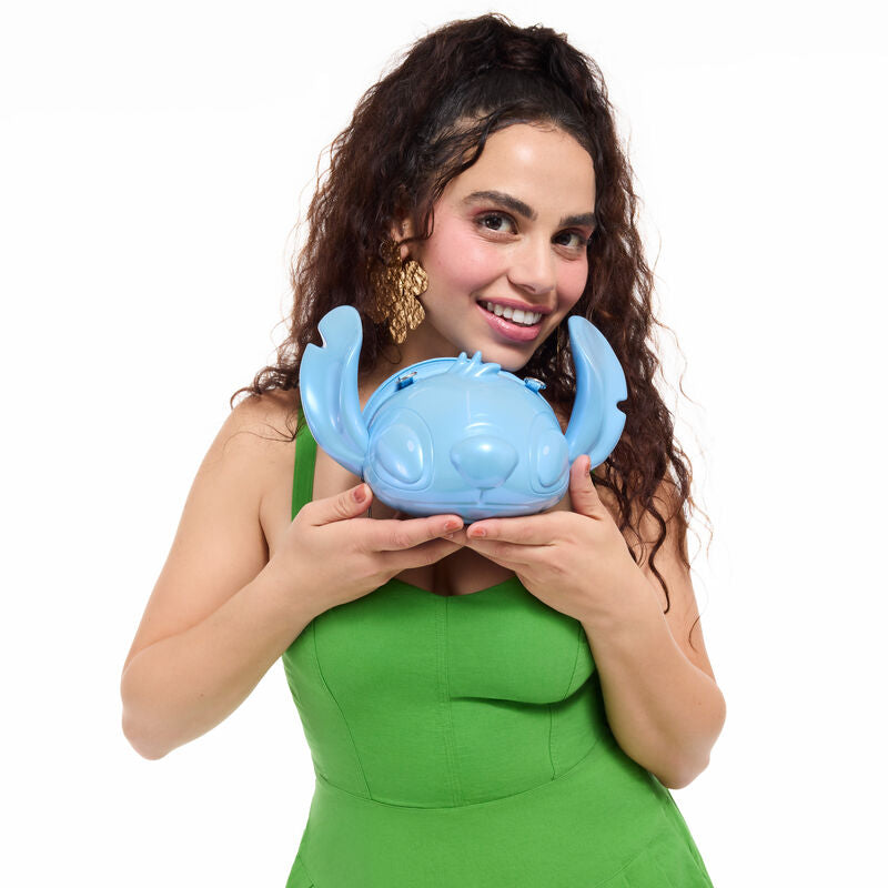 SDCC Limited Edition Stitch Molded Figural Crossbody Bag Loungefly by Funko Pop!