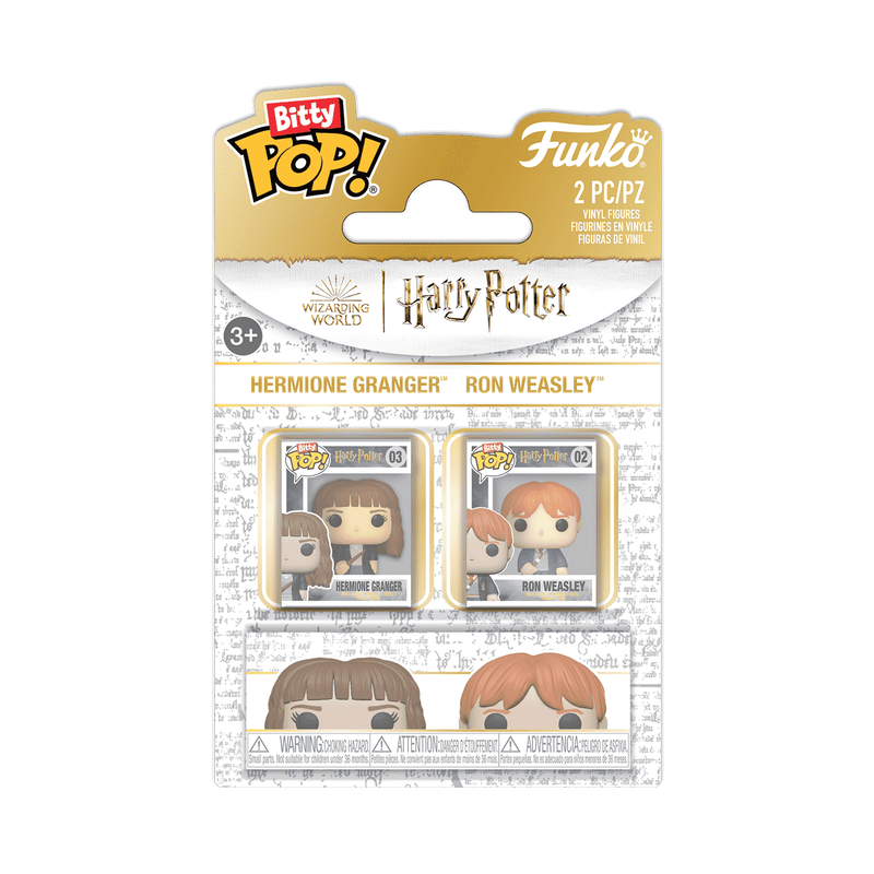 Bitty Pop! Hermione Granger & Ron Weasley 2-Pack (Harry Potter)