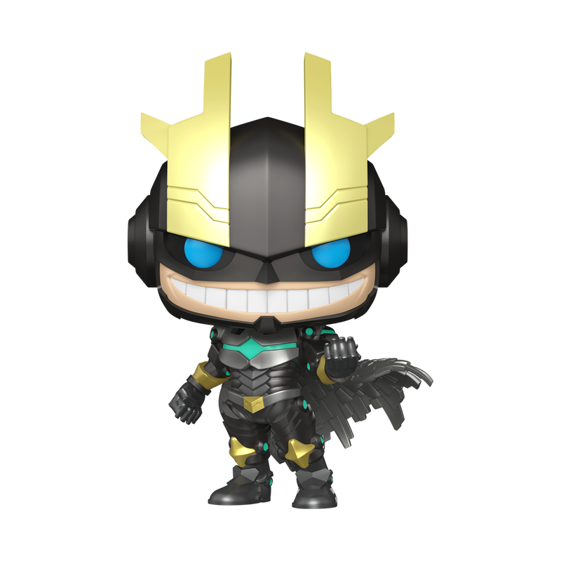 Armored All Might #2182 (My Hero Academia) Metallic Exclusive! Funko Pop!