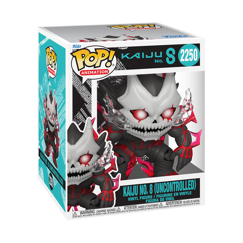 Kaiju No. 8 (Uncontrolled)#2250 6"! Funko Pop!