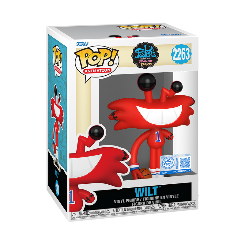 Wilt #2263 (Cartoon Network - Foster's House for Imaginary Friends) Exclusive! Funko Pop!