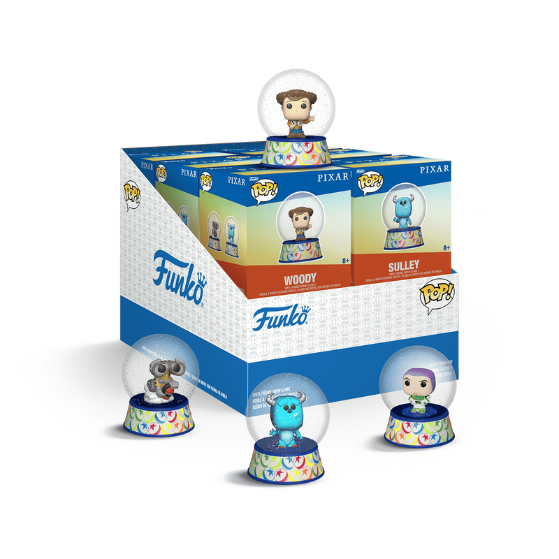 Disney Pixar Mini Esferas (Globo) Navideñas