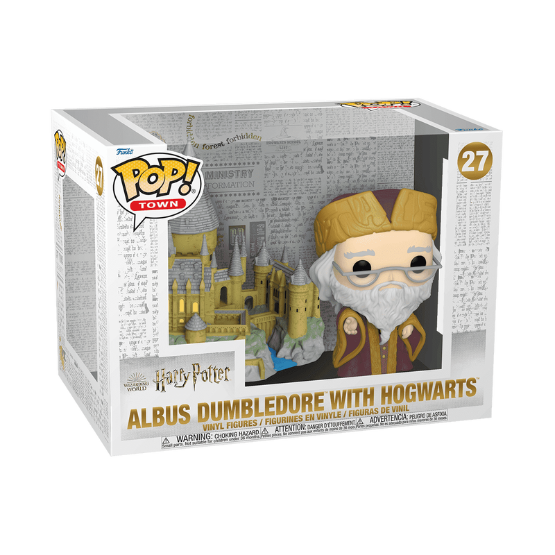 Pop! Town Albus Dumbledore with Hogwarts (Harry Potter) #27 Funko Pop!