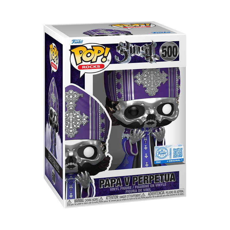 Papa V Perpetua (Ghost ) #500 Exclusive! Funko Pop!