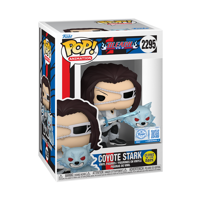 Coyote Stark Glow (Bleach) #2295 Exclusive GITD Funko Pop!
