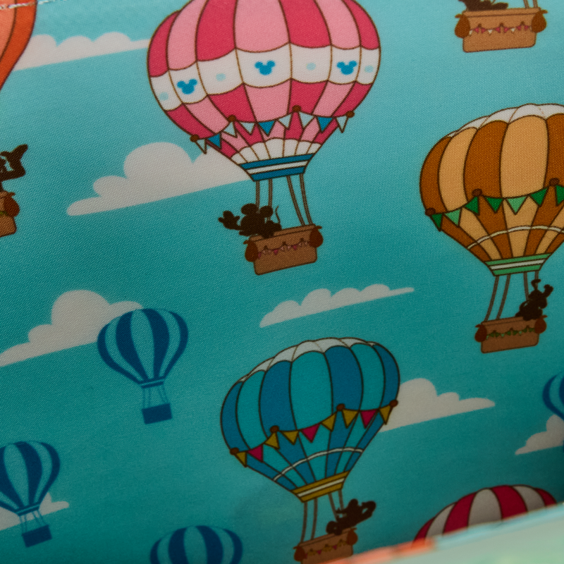 Mickey & Friends Hot Air Balloon Crossbody Bag Loungefly by Funko Pop!