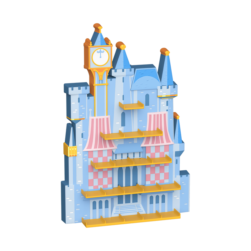 Bitty Pop! Display Cinderella's Castle (Disney Princess)