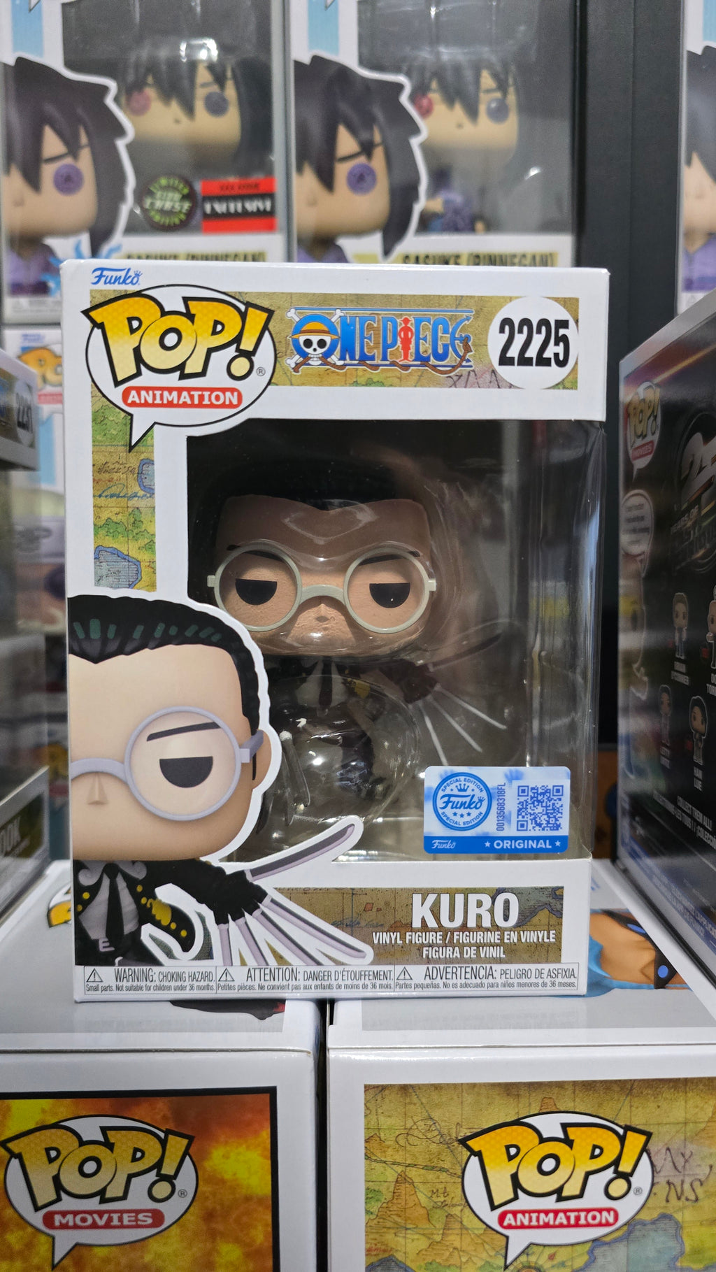 Kuro 2225 (One Piece) Exclusive! Funko Pop! (Con Sticker Exclusivo)