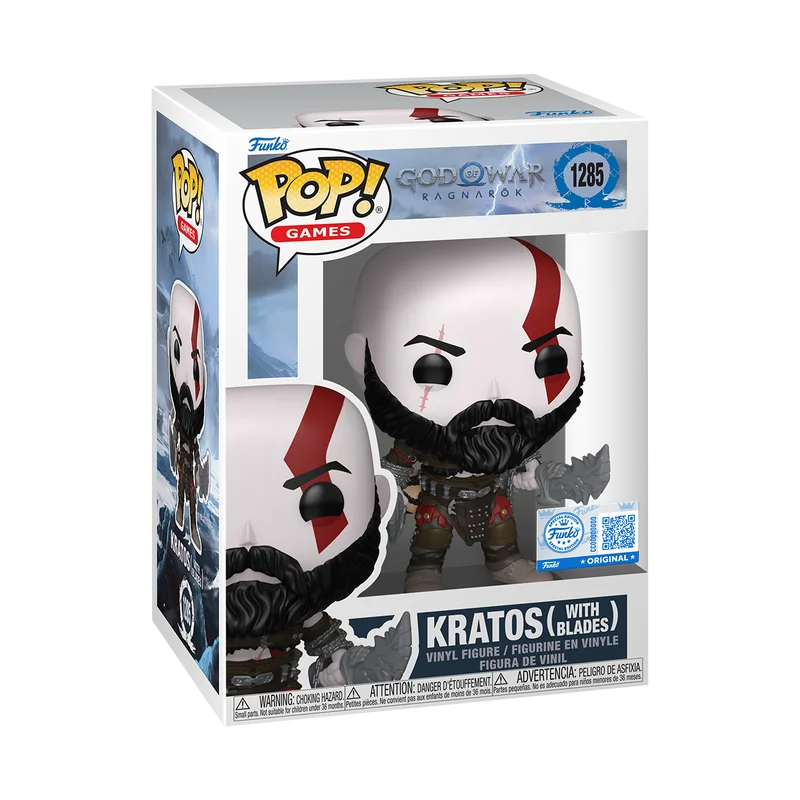 Kratos with Blades #1285 (God of War) Exclusive Funko Pop!