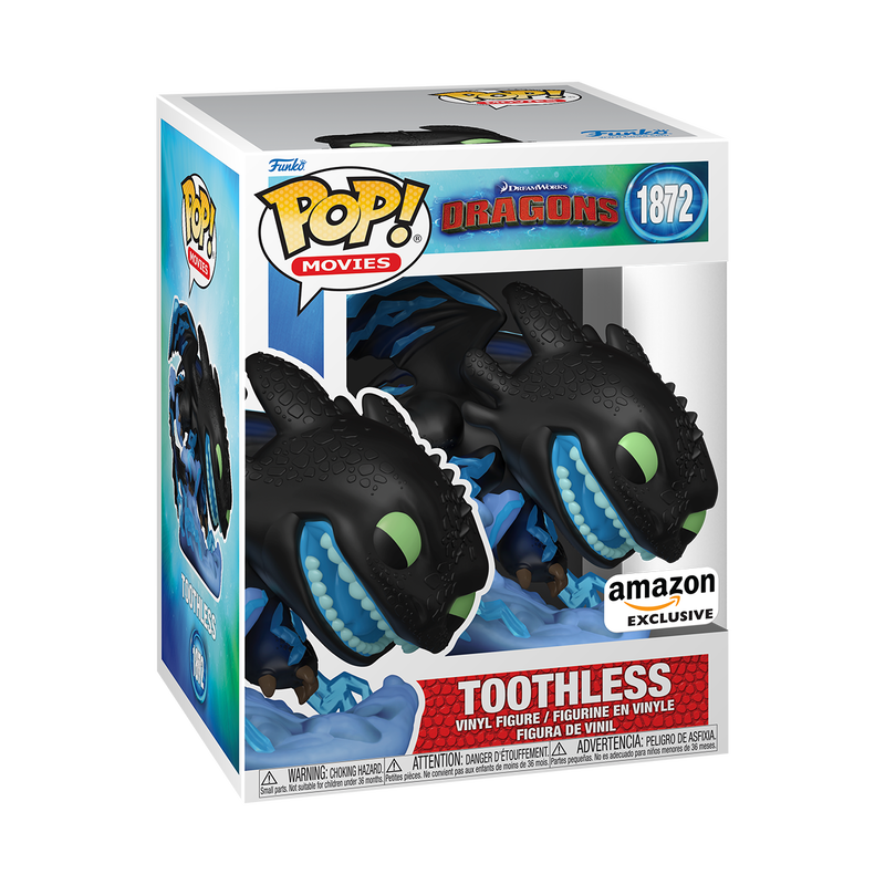 Toothless (How to train your Dragon)(Sin Sticker) #1872 Funko Pop!