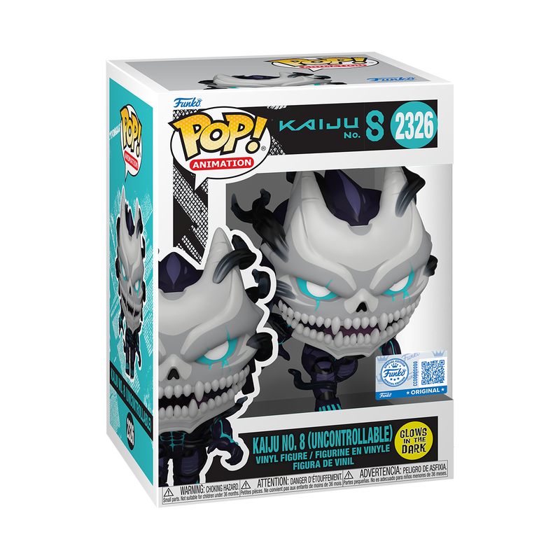 Kaiju No. 8 #2325 (Kaiju No. 8) Glow Exclusive! Funko Pop!