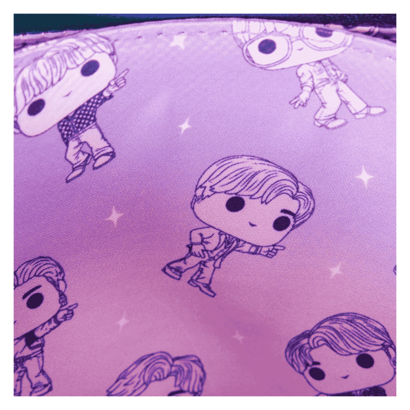 Bolso Cruzado BTS Iridescent Quilted Loungefly by Funko!